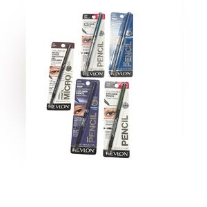 Revlon Eyeliner Collection - 5 Waterproof shades, 209, 215, 206, 205, 210.